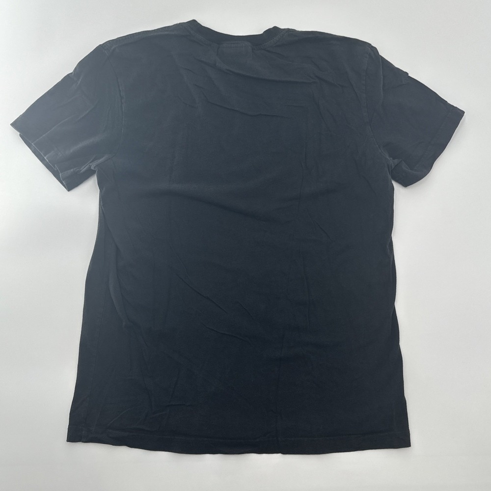 Lacoste Andy Roddick Black Crew Neck Limited Run Graphic T Shirt Size 4 VTG - Picture 2 of 6